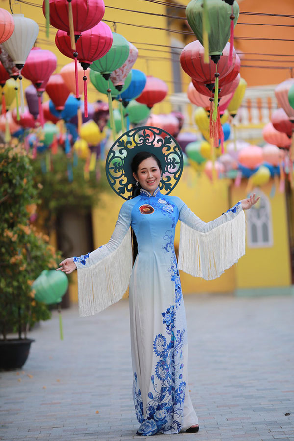 Ngắm dàn thí sinh Hoa khôi Sinh viên Việt Nam khoe nét đẹp dịu dàng với áo dài