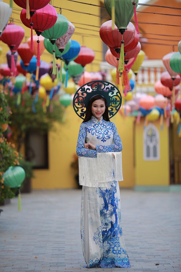 Ngắm dàn thí sinh Hoa khôi Sinh viên Việt Nam khoe nét đẹp dịu dàng với áo dài