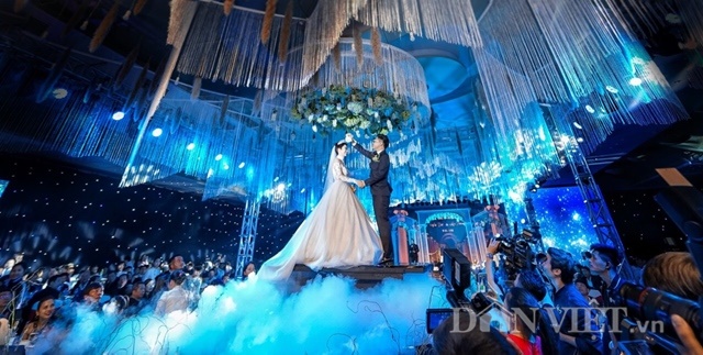 Choáng với siêu đám cưới của cô dâu Quảng Ninh - chú rể Hải Phòng