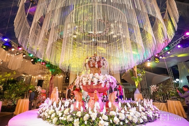 Choáng với siêu đám cưới của cô dâu Quảng Ninh - chú rể Hải Phòng