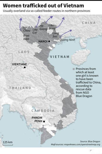 Những cuộc giải cứu phụ nữ Việt ở Trung Quốc