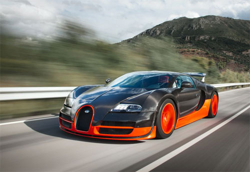 Mỗi lần thay đồ cho Bugatti Veyron mua được một ôtô khác