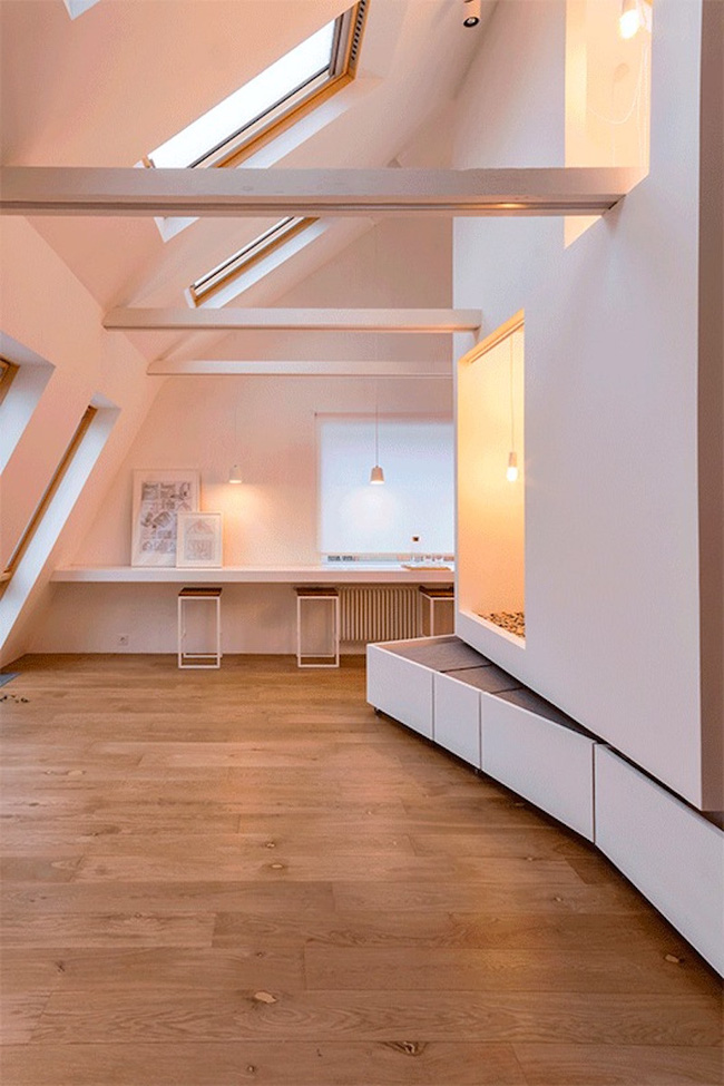 Ấn tượng với ngôi nhà chỉ 48m² nhưng có khoảng xanh cực bắt mắt với phòng khách treo lơ lửng