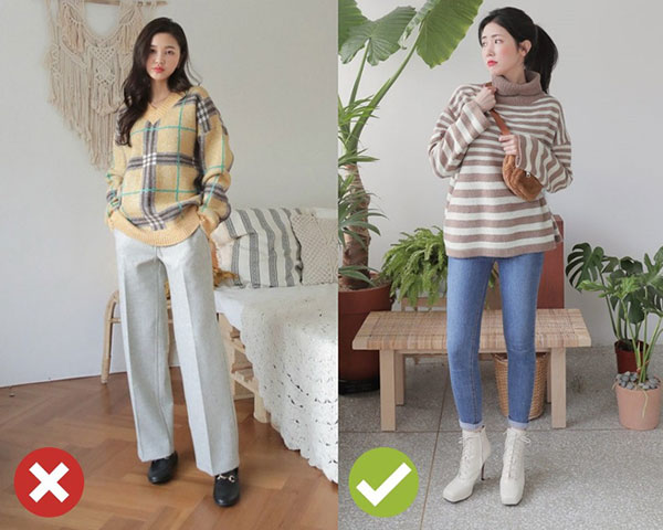 Giờ đi đâu cũng thấy áo len oversized, để diện item này không bị luộm thuộm bạn hãy bỏ túi 3 tips sau