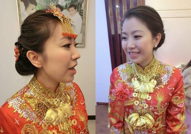 Lóa mắt với đám cưới tắm trong vàng của cô dâu xinh đẹp lấy chồng đại gia