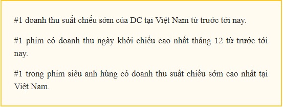 Bom tấn Aquaman đạt doanh thu khủng 10 tỷ đồng chỉ trong ngày đầu công chiếu