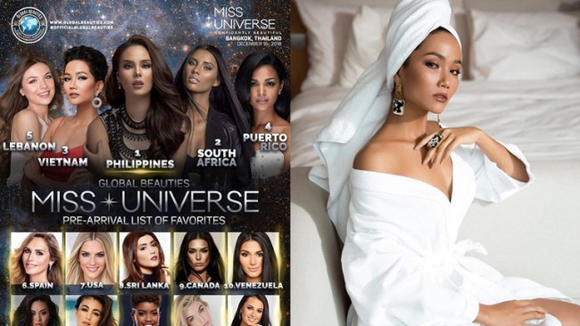 Vừa bị Hoa hậu Mỹ chê tiếng Anh kém, HHen Niê bỗng lật vai biến thành ứng cử viên sáng giá đoạt vương miện Vừa bị Hoa hậu Mỹ chê tiếng Anh kém, HHen Niê bỗng lật vai biến thành ứng cử viên sáng giá đoạt vương miện