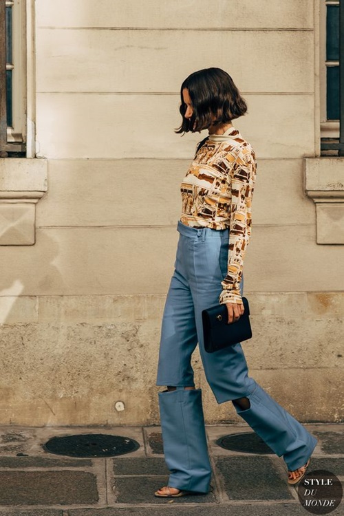 Quên kiểu quần jeans bó giò đi, đây mới là mốt jeans thống trị 2019