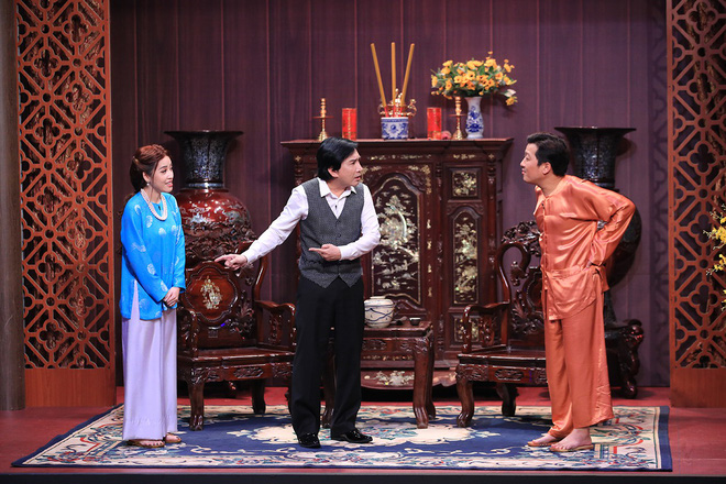 Trấn Thành nổi đóa khi liên tục bị đồng nghiệp chê mập trên sân khấu Ơn giời