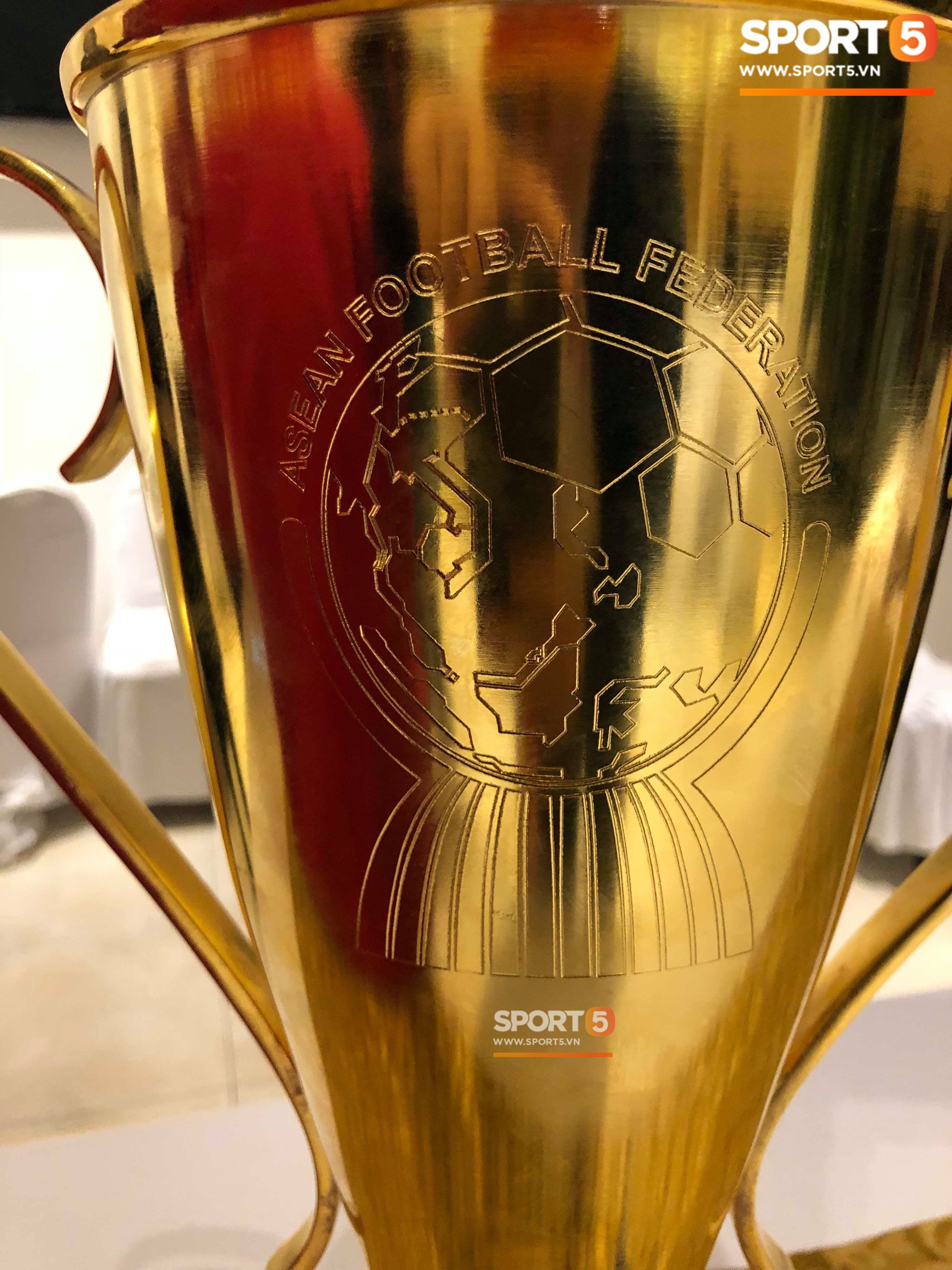 Vô địch, nhưng Tuyển Việt Nam chỉ được nhận bản mini của cúp vàng AFF Cup