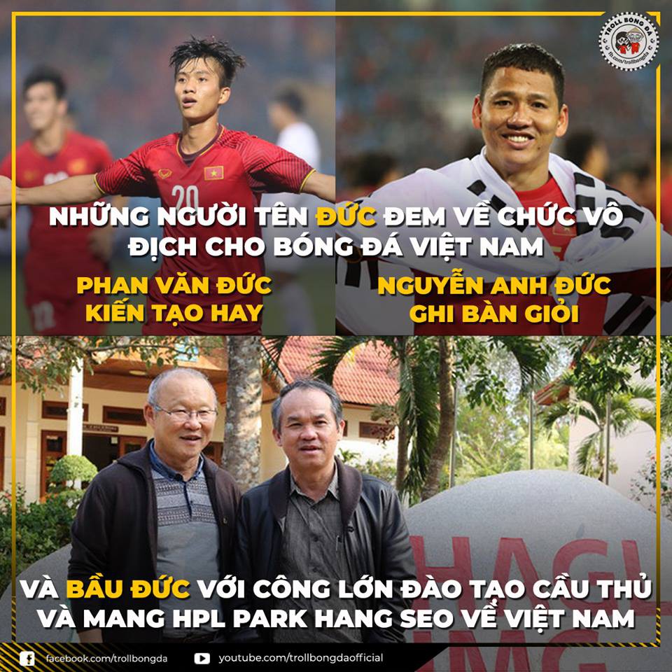 Cộng đồng mạng tri ân công lao to lớn của bầu Đức trong chức vô địch AFF Cup 2018