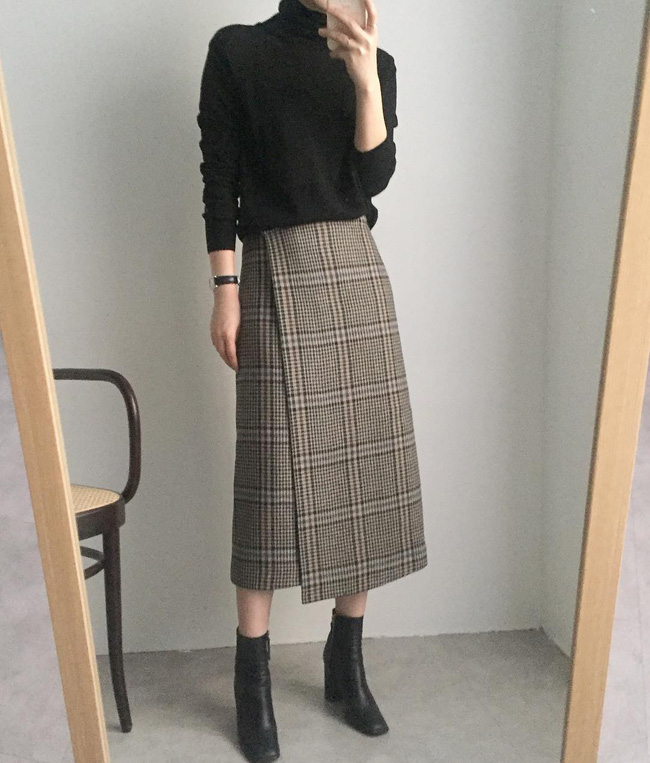 Trời lạnh mà cứ ngại diện chân váy, đấy là bạn chưa biết 12 công thức diện rất đẹp mà còn rất ấm này rồi!