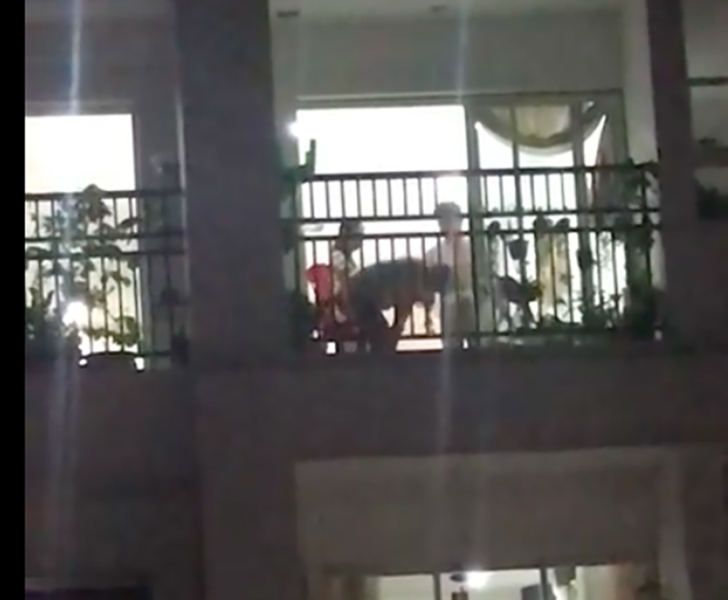 Xôn xao clip bé trai khóc thét khi bị hai người lớn thay nhau vụt tới tấp vào người tại căn hộ chung cư