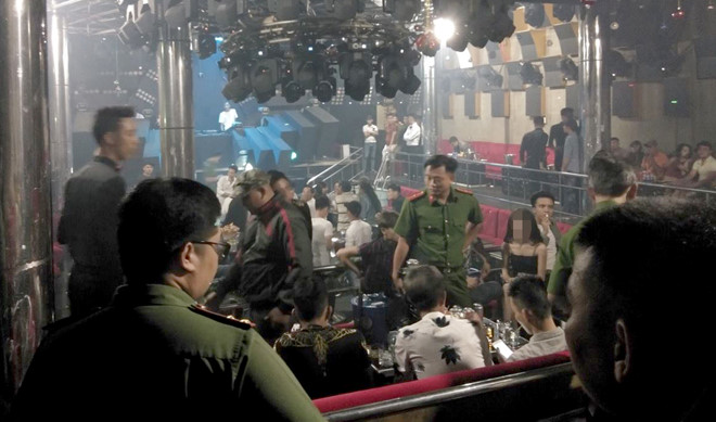 Gần 80 người phê ma túy trong quán bar ở Sài Gòn