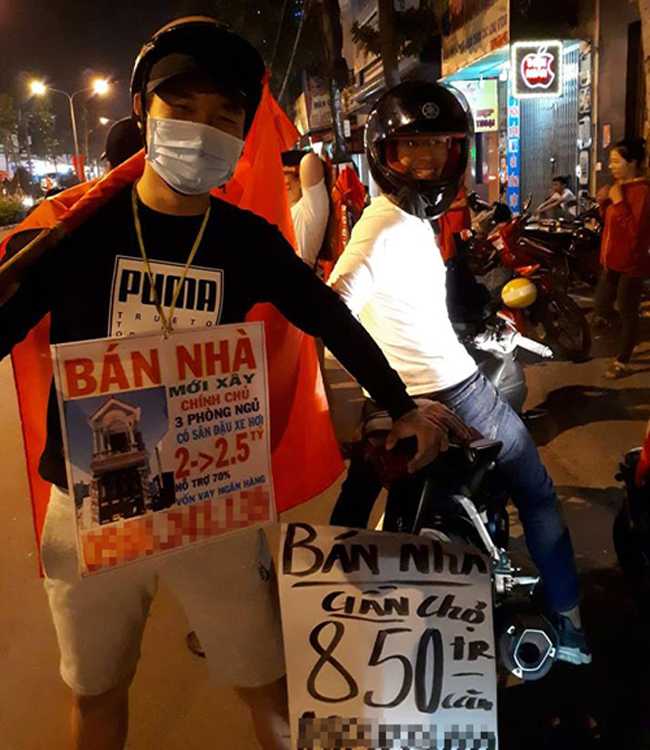 Những khẩu hiệu đi bão ăn mừng chức vô địch chất nhất Việt Nam