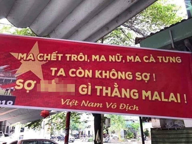 Những khẩu hiệu đi bão ăn mừng chức vô địch chất nhất Việt Nam