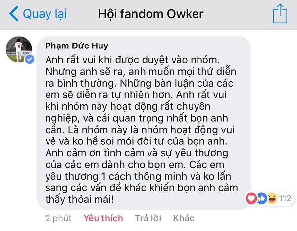 Hậu AFF Cup, hoàng tử Đức Huy lại gây sốt vì lời nhắn gửi đầy quý tộc tới fan nữ