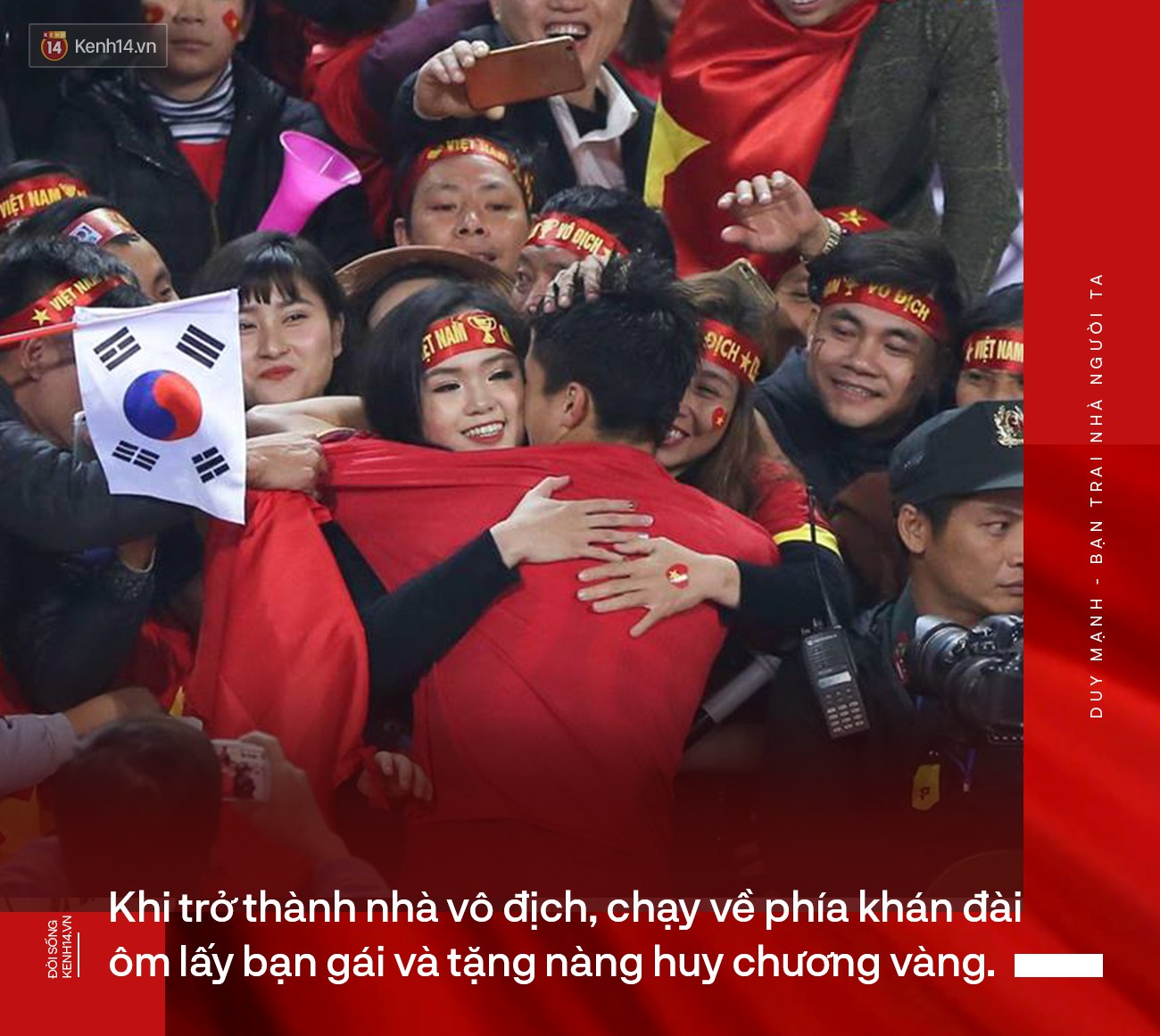 Bạn trai nhà người ta Duy Mạnh: Chiến thắng, vinh quang hay mọi điều tốt đẹp nhất đều dành tặng bạn gái