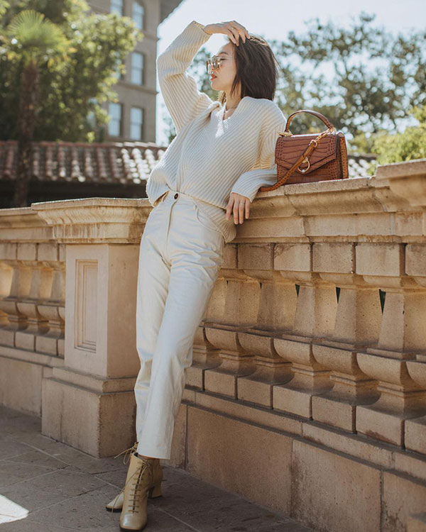 10 công thức diện đồ không áo khoác dành cho nàng công sở thường xuyên ngồi văn phòng