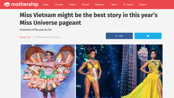 Đại diện Philippines đăng quang nhưng báo chí nước này lại phát sốt với HHen Niê Đại diện Philippines đăng quang nhưng báo chí nước này lại phát sốt với HHen Niê