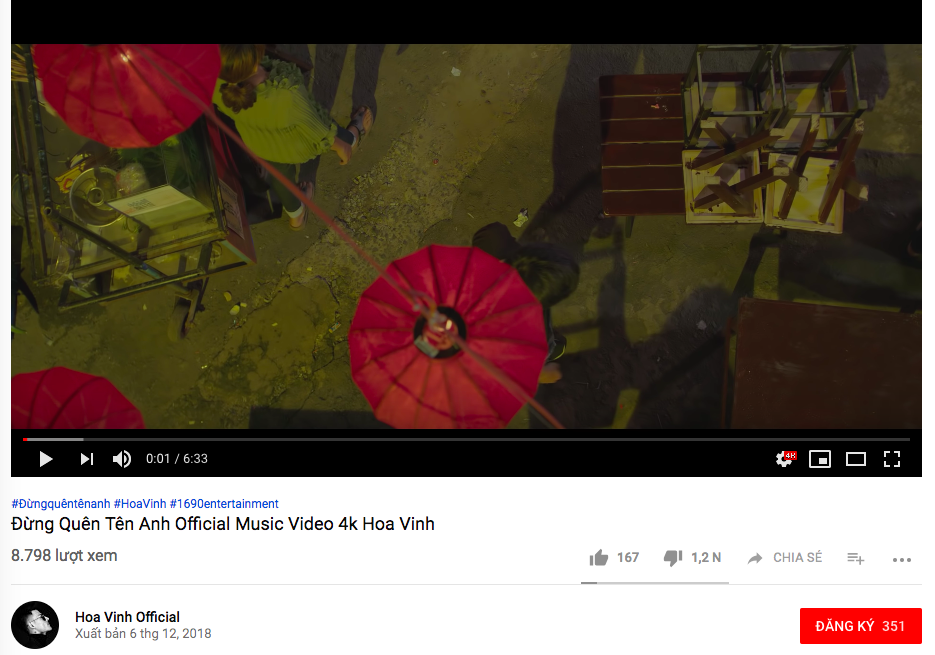 Bất đồng trong ăn chia lợi nhuận, cộng sự của Hoa Vinh xoá kênh Youtube có cả MV 100 triệu view