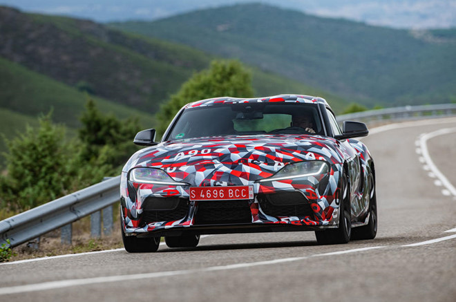 Rò rỉ hình ảnh Toyota Supra 2020
