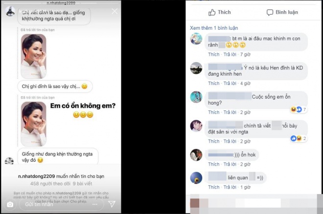 Đăng ảnh chúc mừng HHen Niê nhưng lại bị nói khinh thường đàn chị, Kỳ Duyên đáp trả antifan: Em có ổn không em?