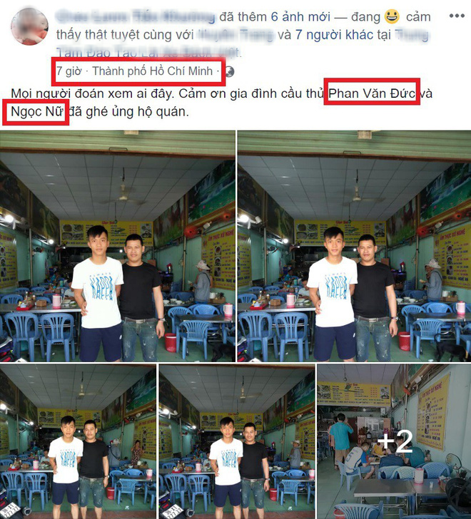 Phan Văn Đức cùng bạn gái tin đồn Ngọc Nữ bị bắt gặp cùng nhau đi ăn ở Sài Gòn