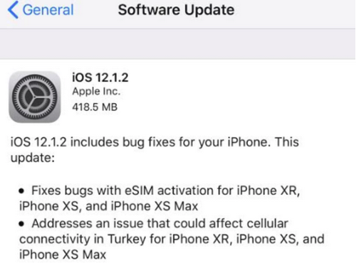 Apple sửa lỗi iPhone không vào được mạng