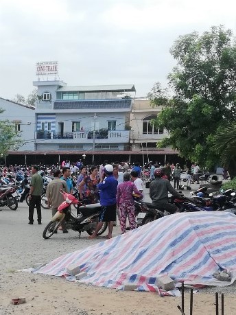 Tá hỏa phát hiện bệnh nhân tử vong trong khuôn viên bệnh viện