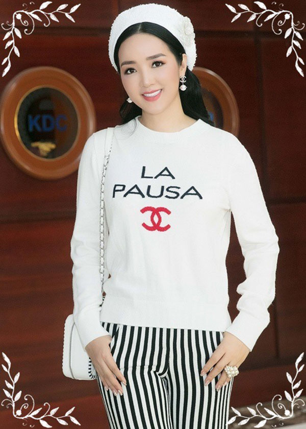 Cùng diện hàng hiệu nhưng HH Giáng My vẫn kém sang trước Châu Tấn chỉ vì ham chơi nổi