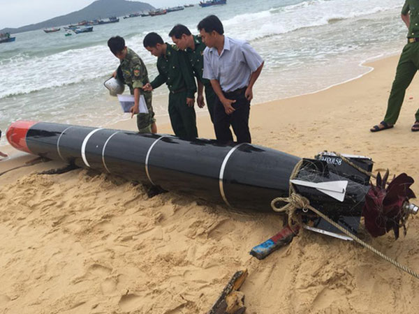 Đã xác định được vật thể lạ do ngư dân vớt lên từ vùng biển Phú Yên