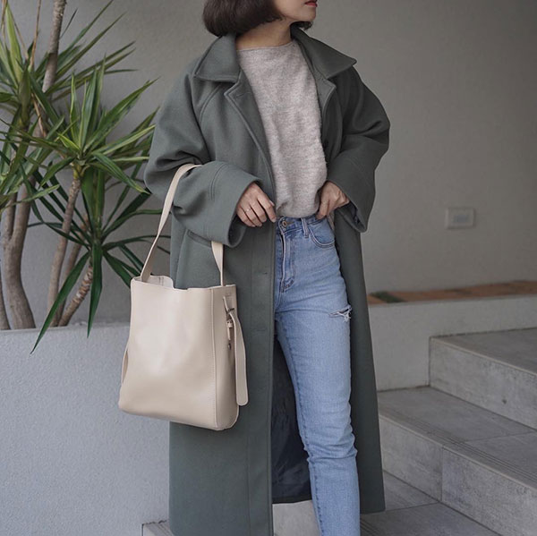 4 công thức mix&match; với áo khoác dạ - item sống mãi với thời gian mà mùa đông nào các nàng cũng đem ra diện