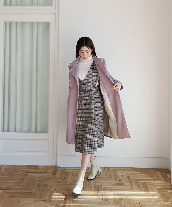 4 công thức mix&match; với áo khoác dạ - item sống mãi với thời gian mà mùa đông nào các nàng cũng đem ra diện