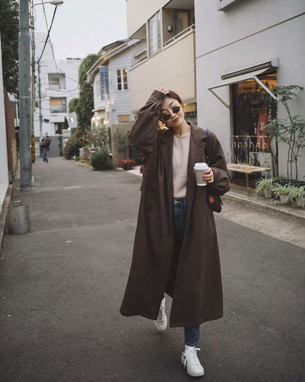 4 công thức mix&match; với áo khoác dạ - item sống mãi với thời gian mà mùa đông nào các nàng cũng đem ra diện