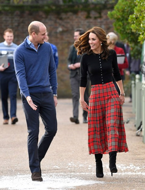 Thời trang thanh lịch, sang trọng của Công nương Kate năm 2018