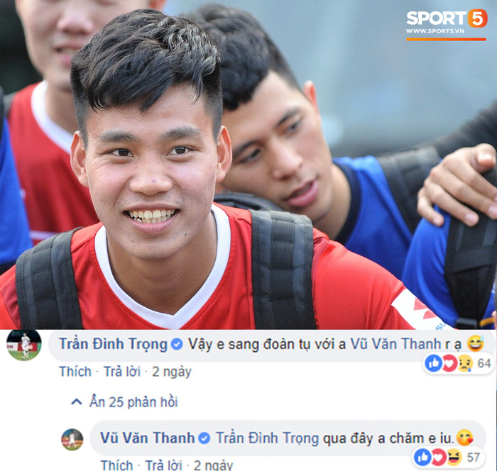 Văn Thanh hứa làm anh nuôi khi Đình Trọng sang Hàn Quốc chữa chấn thương