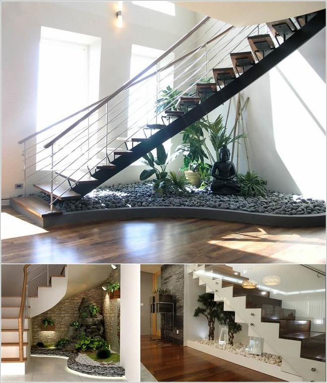 10 ý tưởng biến gầm cầu thang thành không gian độc đáo bậc nhất trong ngôi nhà