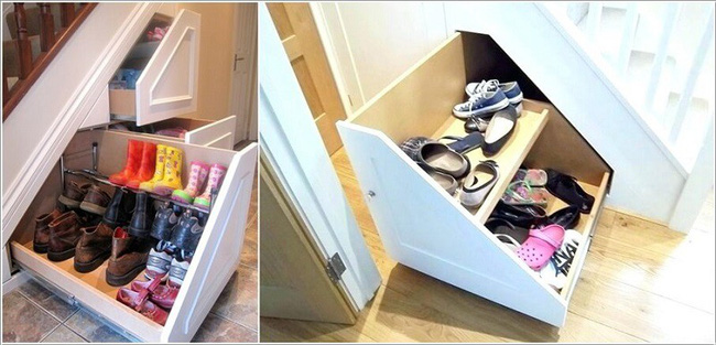 10 ý tưởng biến gầm cầu thang thành không gian độc đáo bậc nhất trong ngôi nhà