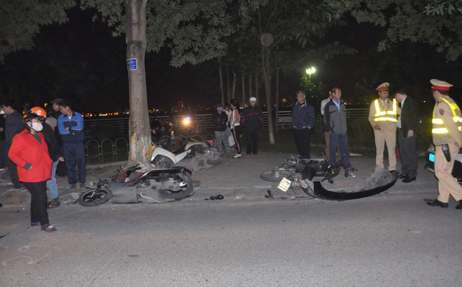 Đại uý CSGT kể lại giây phút tắt khoá điện xe điên Lexus tránh gây thêm tai nạn