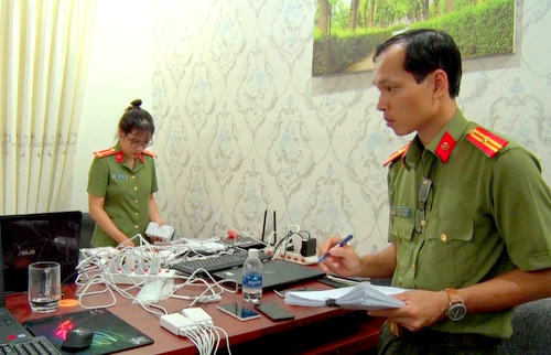 22 người Trung Quốc thuê biệt thự ở Vũng Tàu để làm thẻ ATM giả