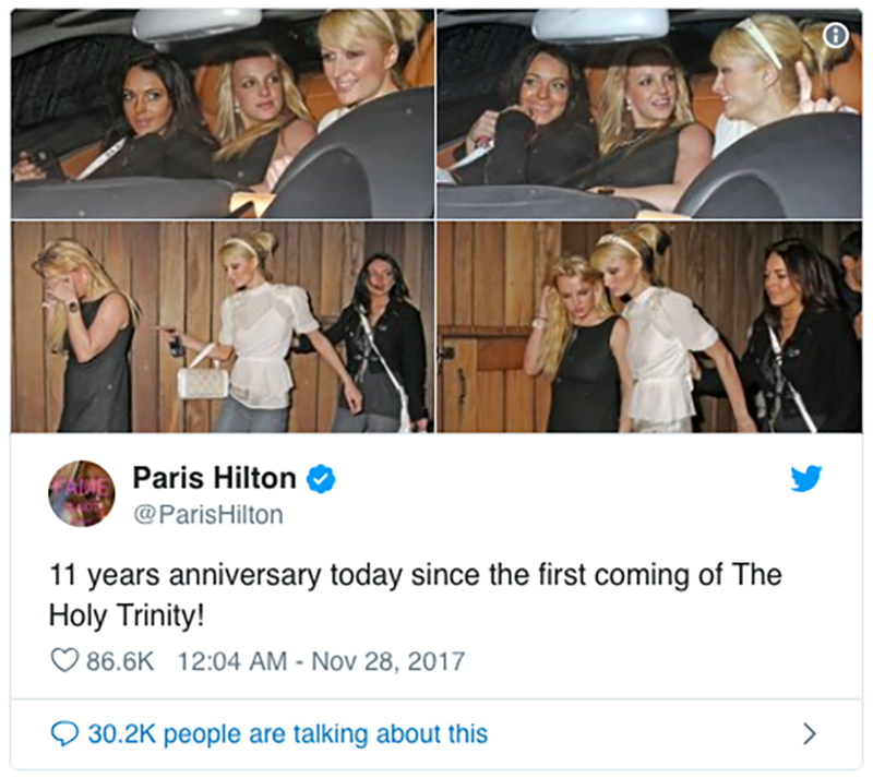 Paris Hilton tiết lộ sự thật gây bất ngờ về đêm đi chơi cùng Britney Spears và Lindsay Lohan cách đây 12 năm