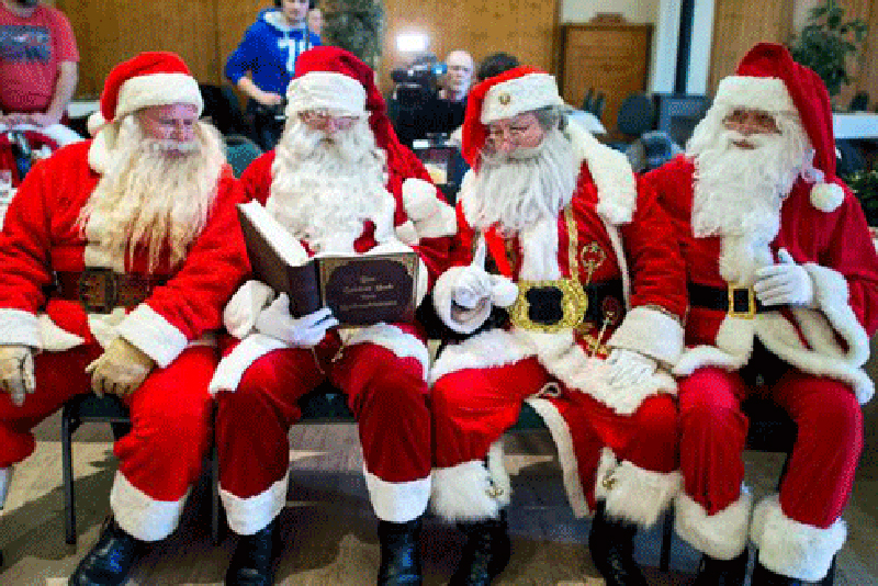 Khan hiếm ứng viên đóng vai ông già Noel dịp Giáng sinh ở Đức