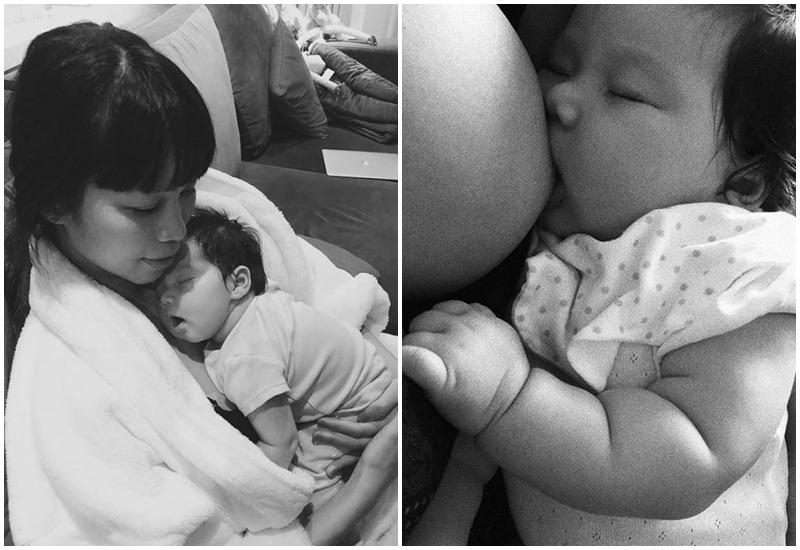 12 mỹ nhân vòng 1 ngoại cỡ vén áo cho con bú đẹp đến nghẹt thở