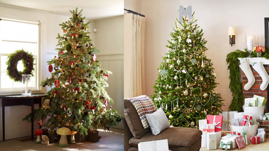 6 cách trang trí cây thông Noel 2018 đơn giản mà ĐẸP NGẤT NGÂY với những dụng cụ sẵn có trong nhà