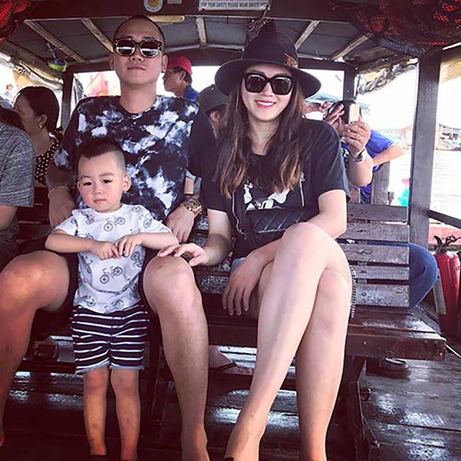 Siêu mẫu Ngọc Thạch xác nhận đang mang bầu lần hai với chồng thiếu gia