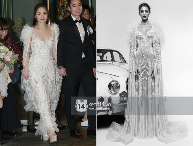 Thay liền 3 bộ váy cưới đẹp như mơ, Chung Hân Đồng lại khiến dân tình say lòng vì quá đỗi xinh đẹp