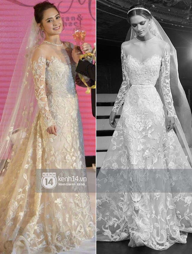 Thay liền 3 bộ váy cưới đẹp như mơ, Chung Hân Đồng lại khiến dân tình say lòng vì quá đỗi xinh đẹp