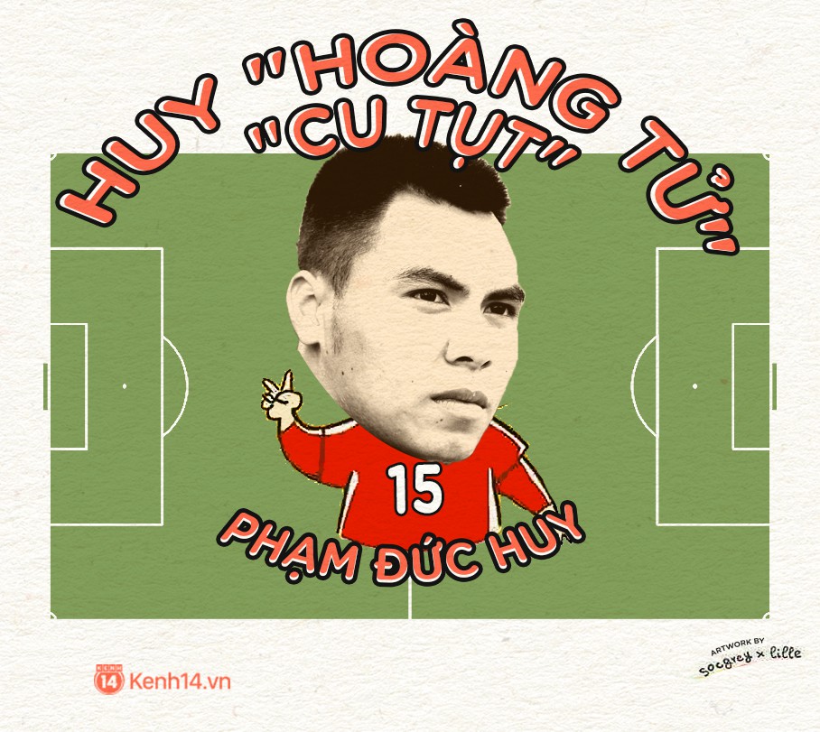 Suốt ngày gọi Huy hoàng tử với Mạnh gắt, nhưng chắc gì bạn đã biết nguồn gốc nickname của các cầu thủ!