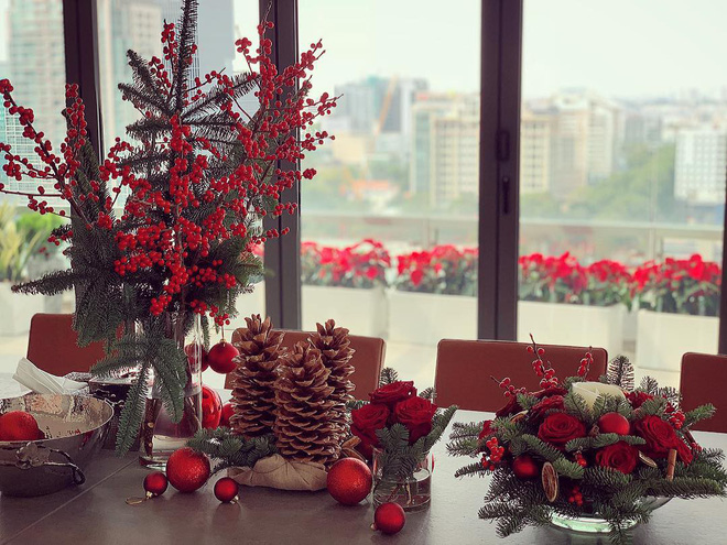 Sao Việt rộn ràng trang hoàng nhà cửa, chuẩn bị đón mùa Giáng sinh ấm áp bên gia đình
